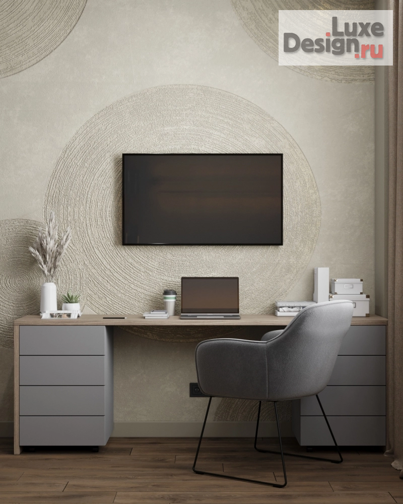 Дизайн интерьера квартиры "Кабинет" (фото 3)