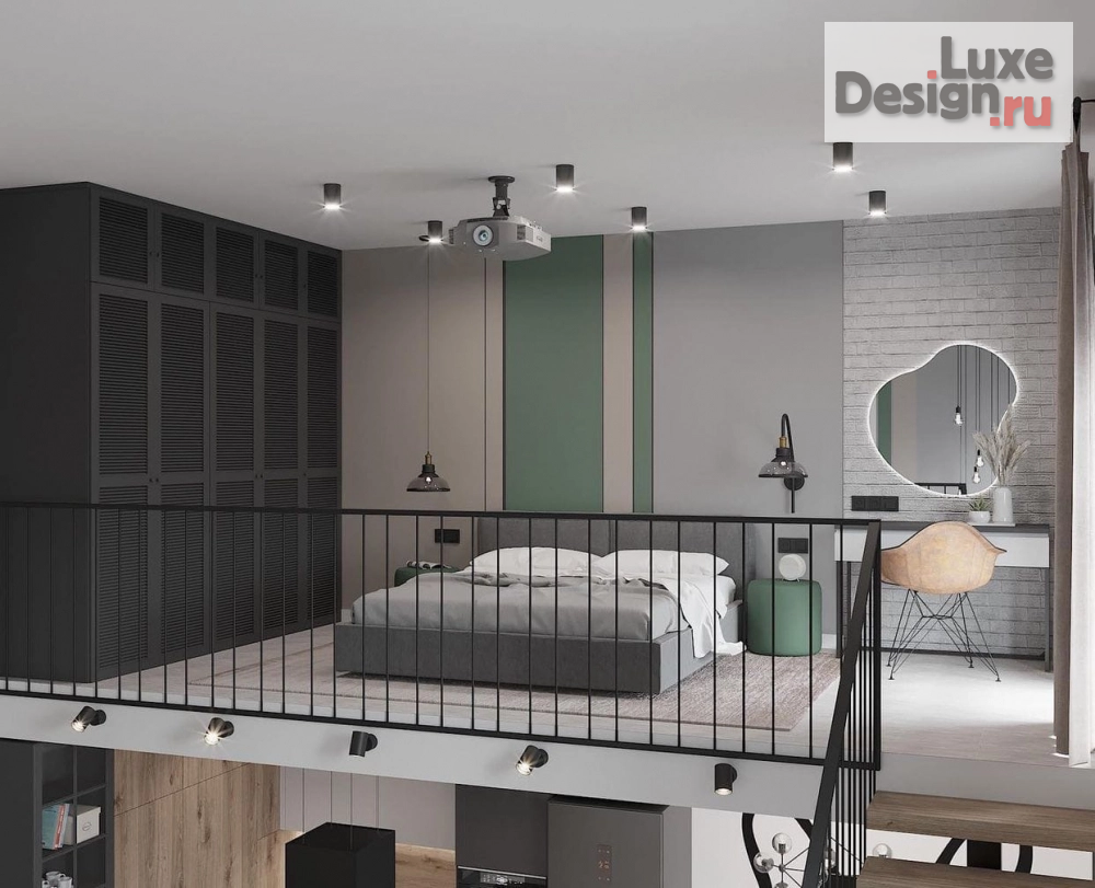 Дизайн интерьера квартиры "Дизайн проект двухуровневой квартиры" (фото 4)