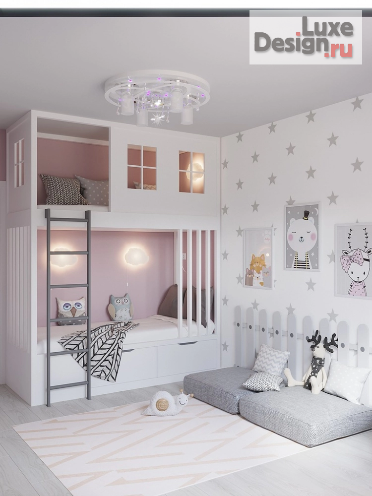 Дизайн интерьера детской "Дизайн проект детской" (фото 1)