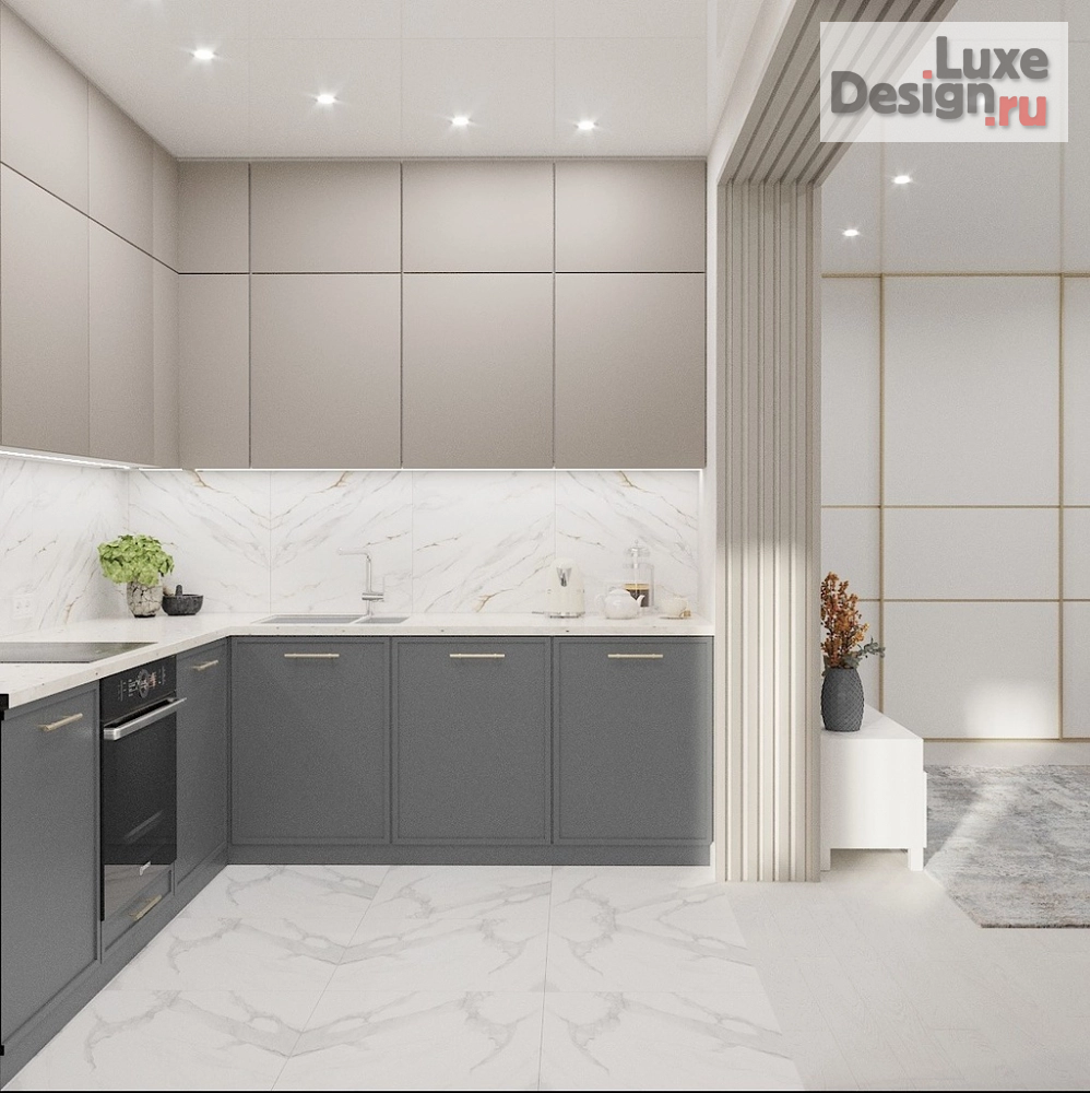 Дизайн интерьера гостиной "Дизайн кухни-гостиной" (фото 8)