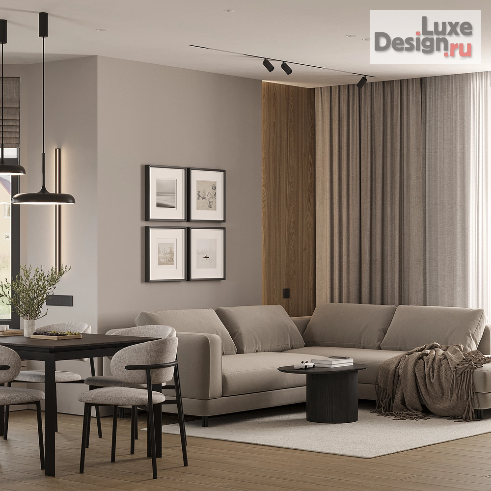 Дизайн интерьера частного дома "Дизайн-проект загородного дома" (фото 7)