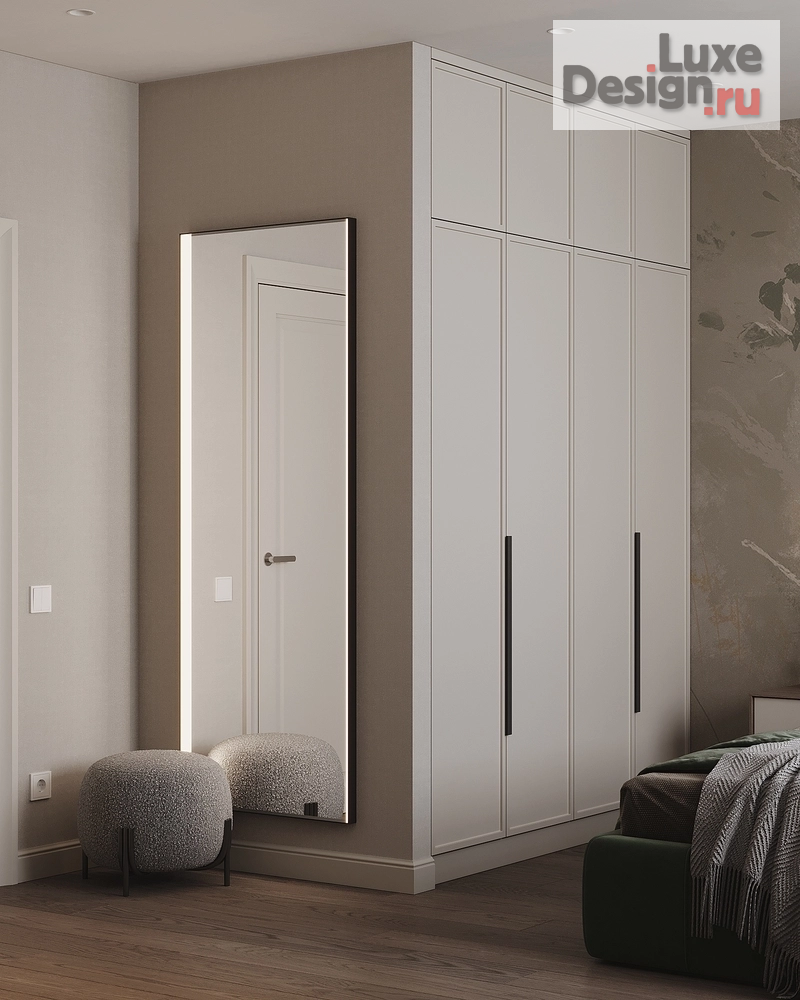 Дизайн интерьера двухкомнатной квартиры "Дизайн-проект квартиры в центре Ярославля в современном стиле, площадью 71м2" (фото 19)