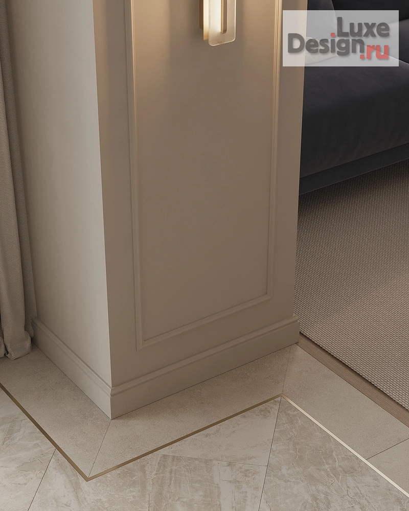 Дизайн интерьера двухкомнатной квартиры "Дизайн-проект квартиры в центре Ярославля" (фото 7)