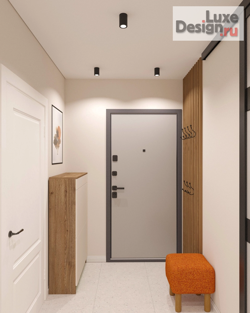 Дизайн интерьера трехкомнатной квартиры "ЖК "Родные просторы" " (фото 4)