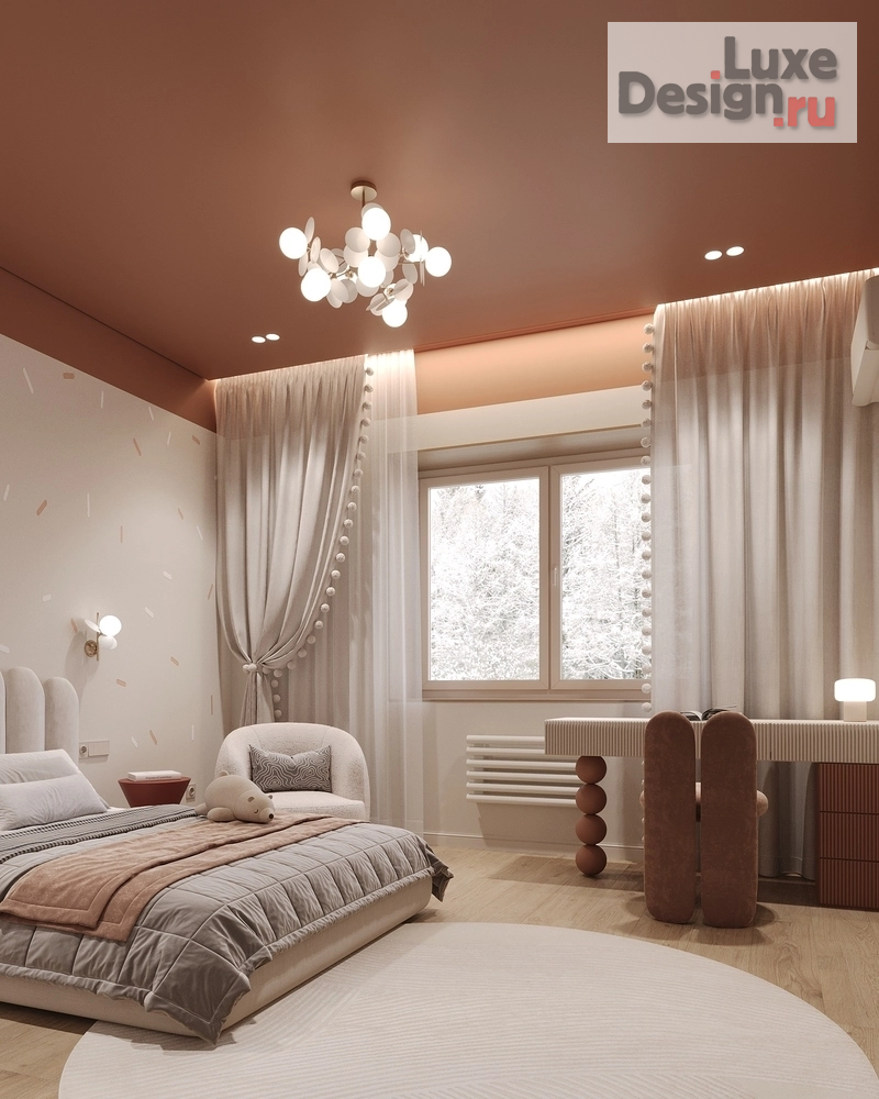 Дизайн интерьера загородного дома "Дизайн проект загородного дома 140 м2 'Шпиц House'" (фото 38)