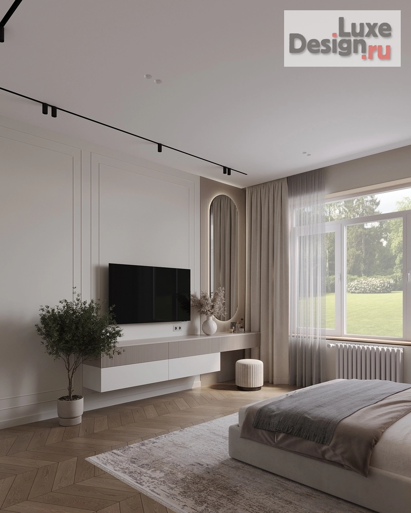 Дизайн интерьера загородного дома "Загородный одноэтажный дом 217 м2" (фото 63)