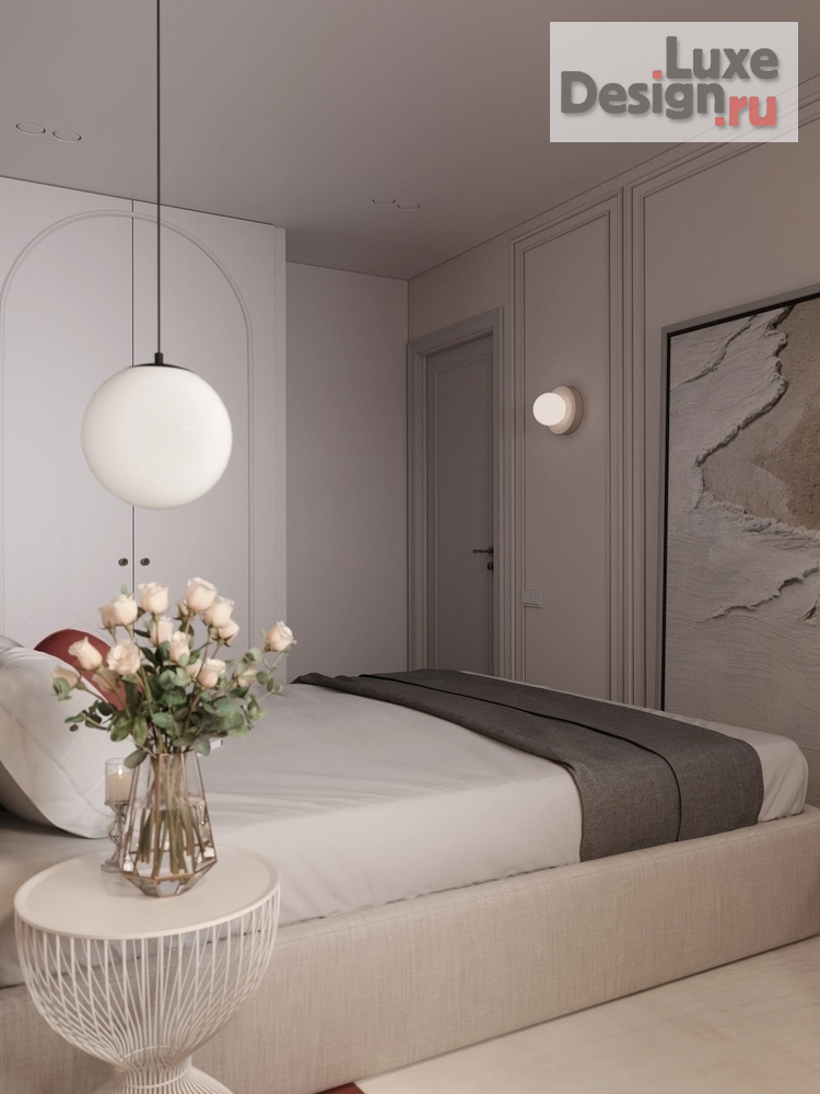 Дизайн интерьера трехкомнатной квартиры "Дизайн проект под названием 'Blue love'" (фото 30)