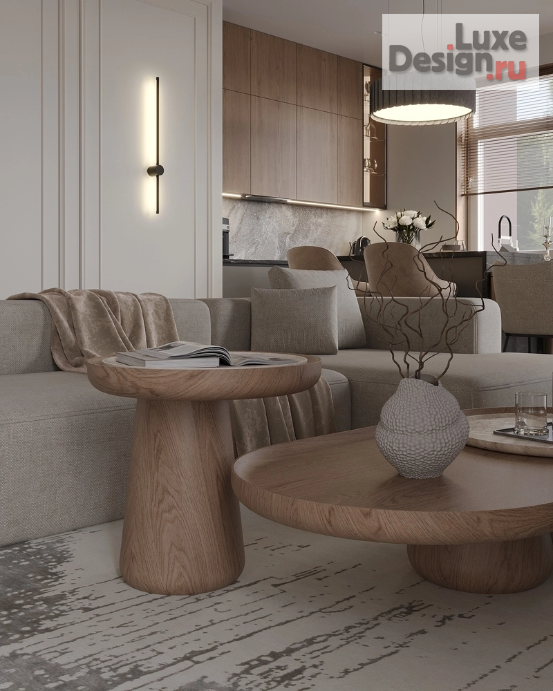 Дизайн интерьера загородного дома "Загородный одноэтажный дом 217 м2" (фото 2)