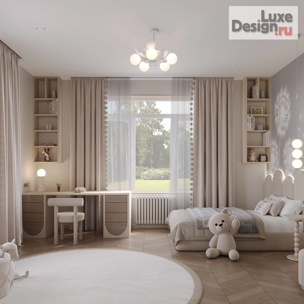 Дизайн интерьера загородного дома "Загородный одноэтажный дом 217 м2" (фото 60)