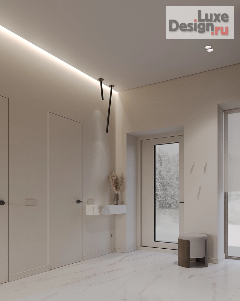 Дизайн интерьера загородного дома "Дизайн проект загородного дома 140 м2 'Шпиц House'" (фото 5)