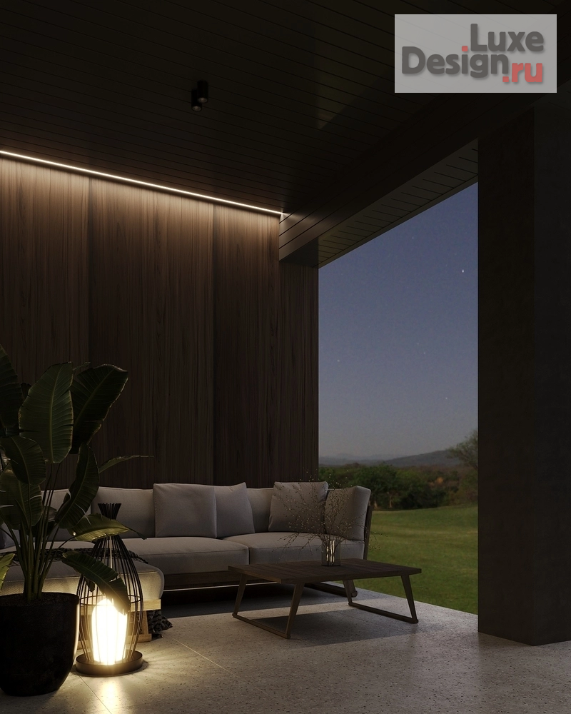 Дизайн интерьера загородного дома "Загородный одноэтажный дом 217 м2" (фото 77)