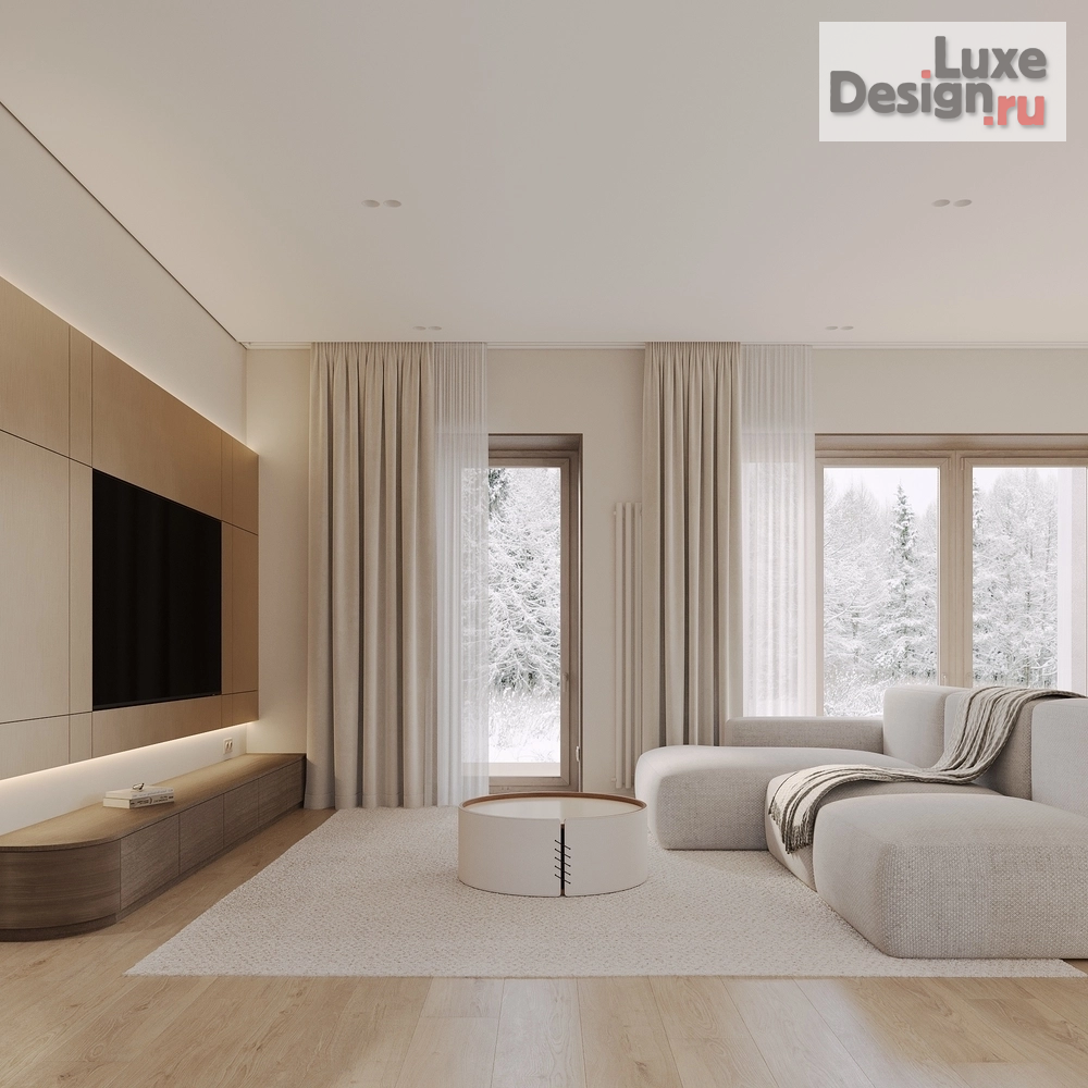 Дизайн интерьера загородного дома "Дизайн проект загородного дома 140 м2 'Шпиц House'" (фото 21)