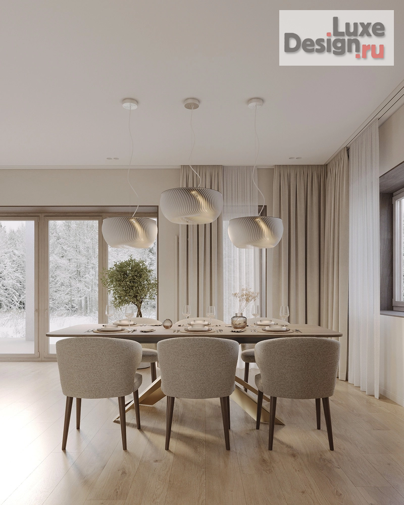 Дизайн интерьера загородного дома "Дизайн проект загородного дома 140 м2 'Шпиц House'" (фото 22)