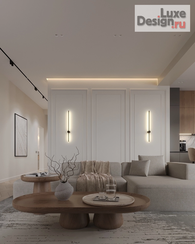 Дизайн интерьера загородного дома "Загородный одноэтажный дом 217 м2" (фото 1)