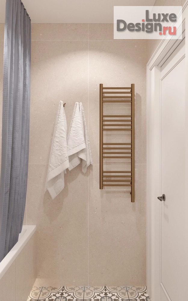 Дизайн интерьера трехкомнатной квартиры "Дизайн проект под названием 'Blue love'" (фото 24)