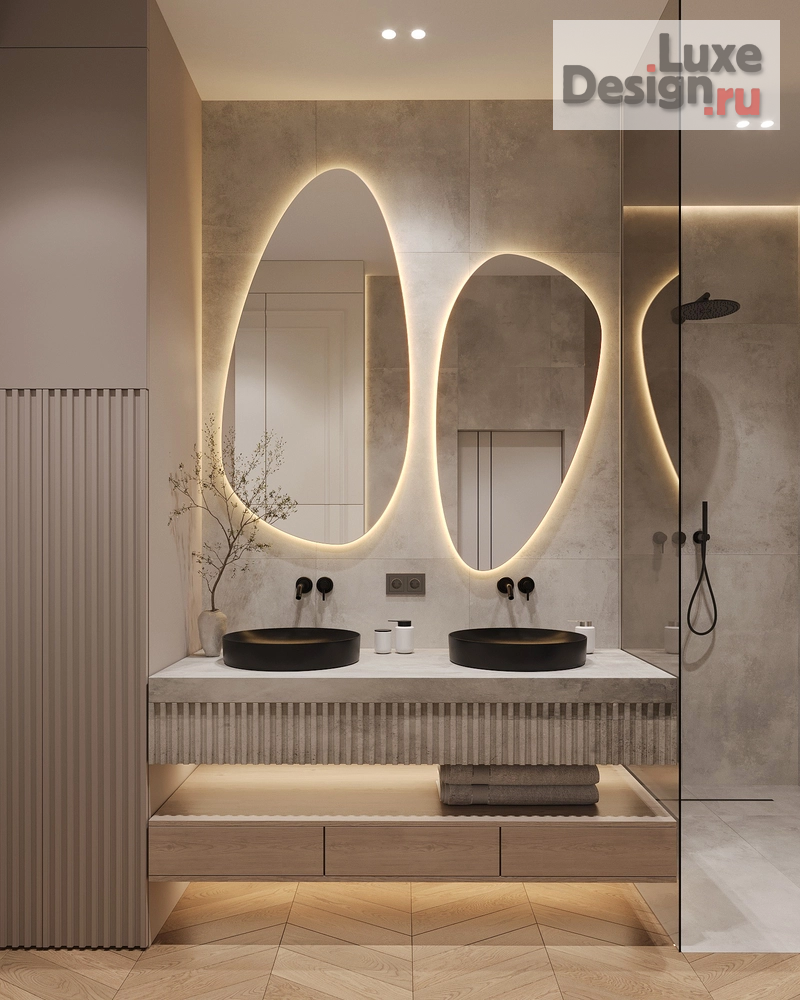 Дизайн интерьера загородного дома "Загородный одноэтажный дом 217 м2" (фото 47)