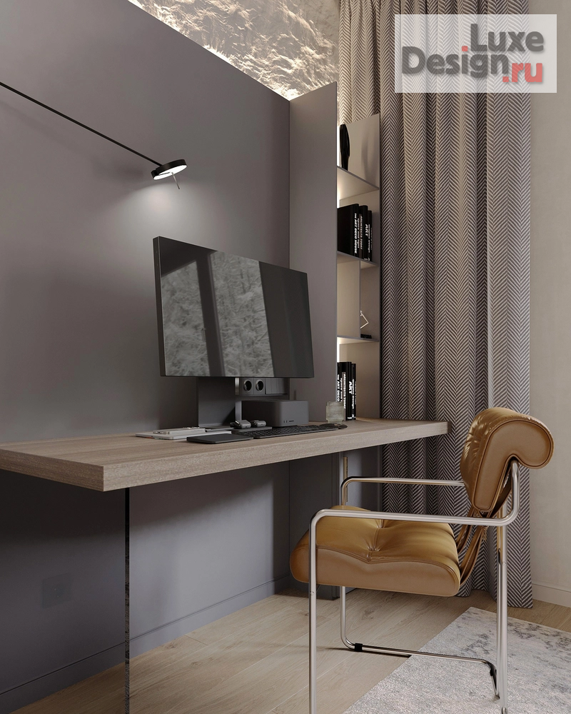 Дизайн интерьера загородного дома "Дизайн проект загородного дома 140 м2 'Шпиц House'" (фото 59)