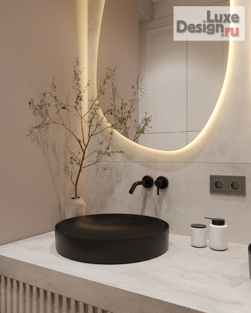 Дизайн интерьера загородного дома "Загородный одноэтажный дом 217 м2" (фото 48)