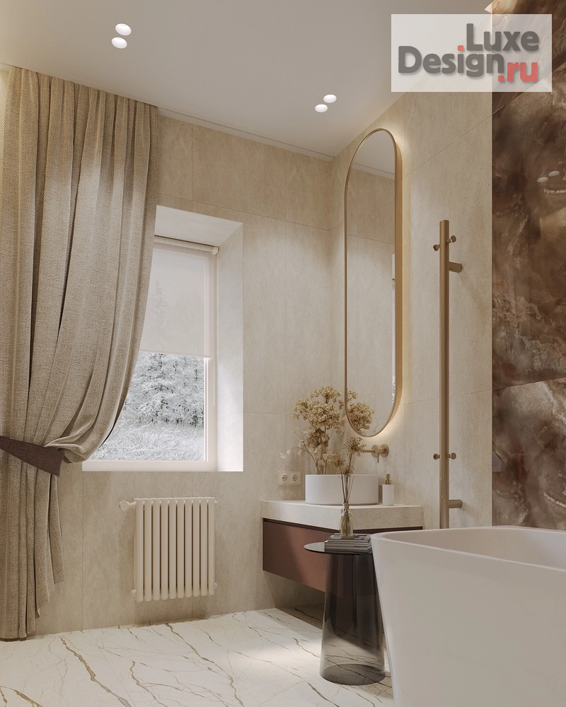 Дизайн интерьера загородного дома "Дизайн проект загородного дома 140 м2 'Шпиц House'" (фото 75)