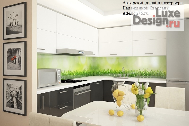 Дизайн интерьера однокомнатной квартиры "КВАРТИРА-СТУДИЯ В НОВОСТРОЙКЕ" (фото 11)