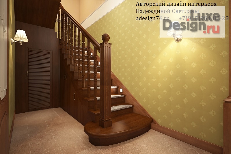 Дизайн интерьера таунхауса "Двухуровневая квартира в центре Ярославля" (фото 3)