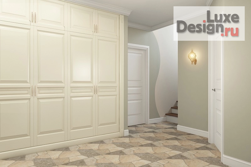 Дизайн интерьера прихожей "Холл в частном доме" (фото 3)