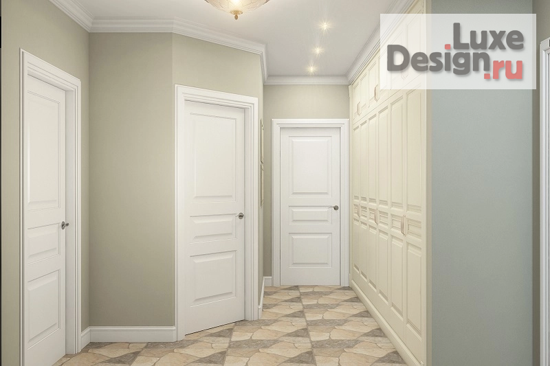 Дизайн интерьера прихожей "Холл в частном доме" (фото 4)