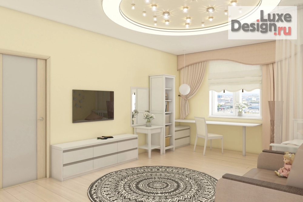 Дизайн интерьера детской "ДЕТСКАЯ" (фото 1)