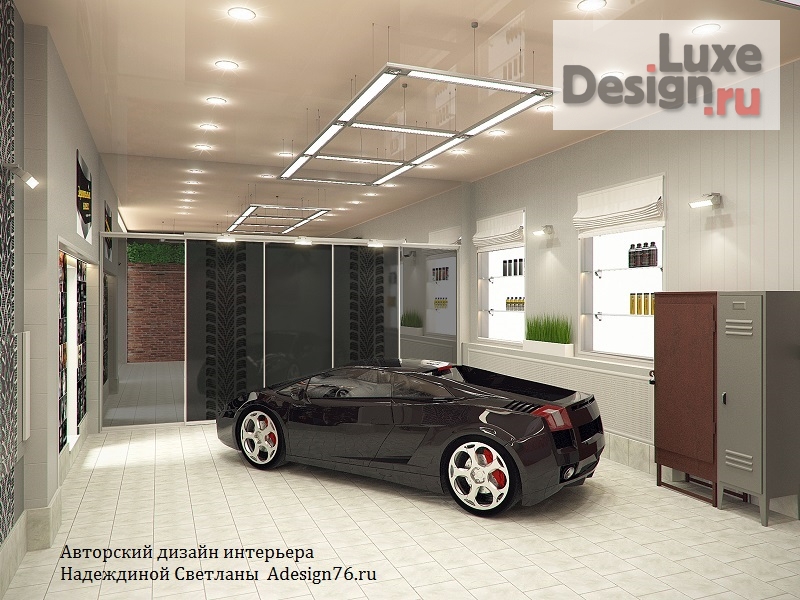 Дизайн интерьера автосалона "ДЕТЕЙЛИНГ ЦЕНТР В ЯРОСЛАВЛЕ" (фото 9)