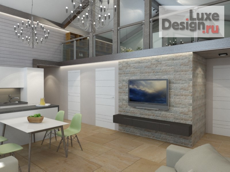 Дизайн интерьера коттеджа "Проект коттеджа" (фото 3)