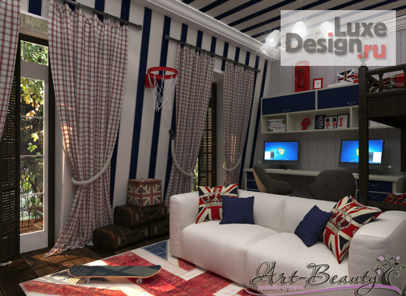 Дизайн интерьера детской "Проект детской комнаты" (фото 2)