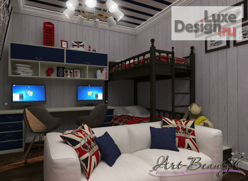 Дизайн интерьера детской "Проект детской комнаты" (фото 1)