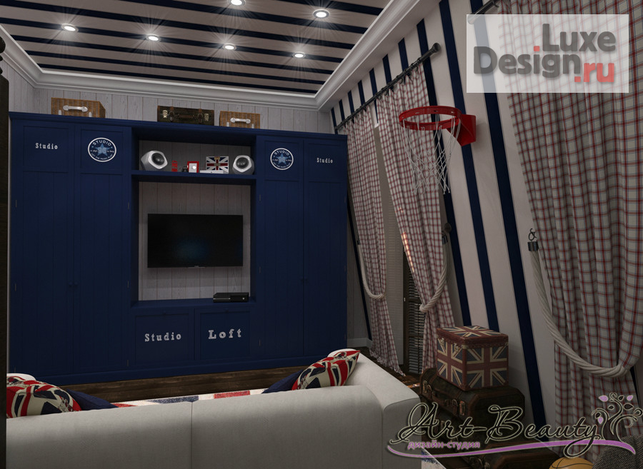 Дизайн интерьера детской "Проект детской комнаты" (фото 4)