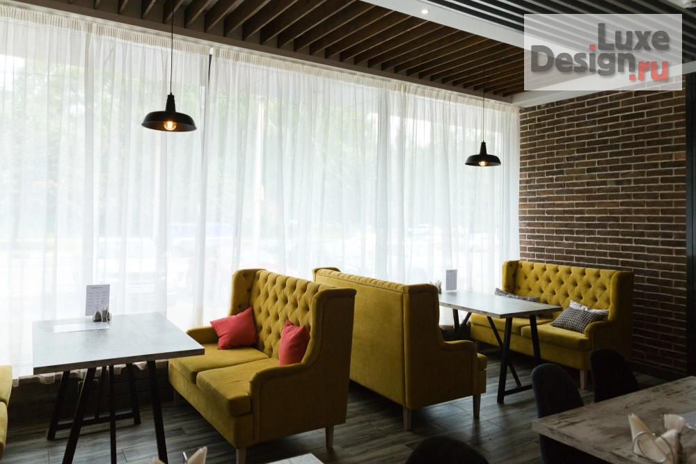 Дизайн интерьера кафе "кафе PLAZA" (фото 9)