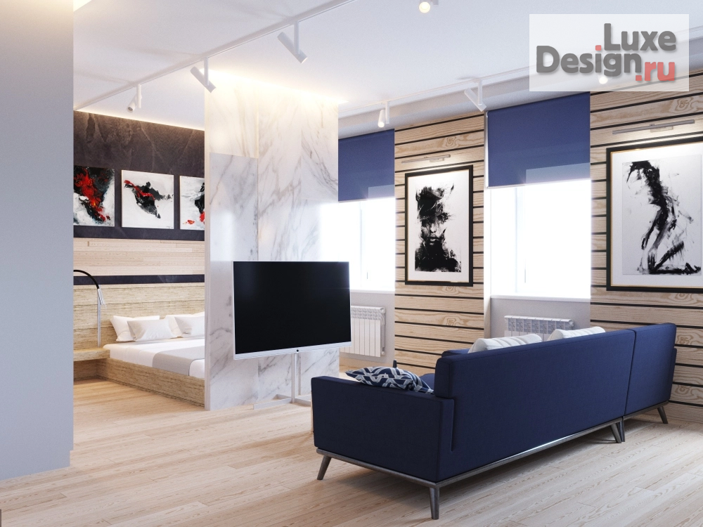 Дизайн интерьера детской "Комната для подростка в современном стиле" (фото 1)