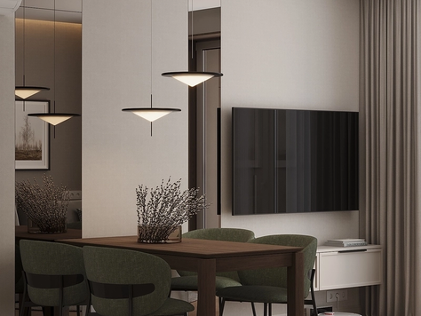 Дизайн интерьера в Ярославле "Дизайн-проект квартиры в центре Ярославля в современном стиле, площадью 71м2"